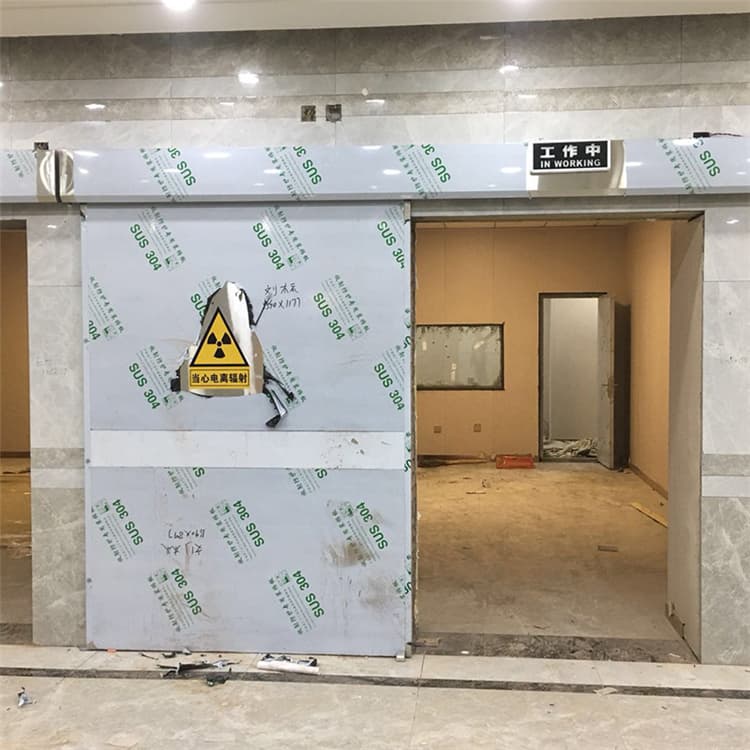 贵阳双扇电动防护铅门